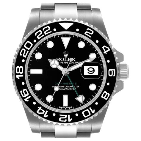 rolex lunette noir.